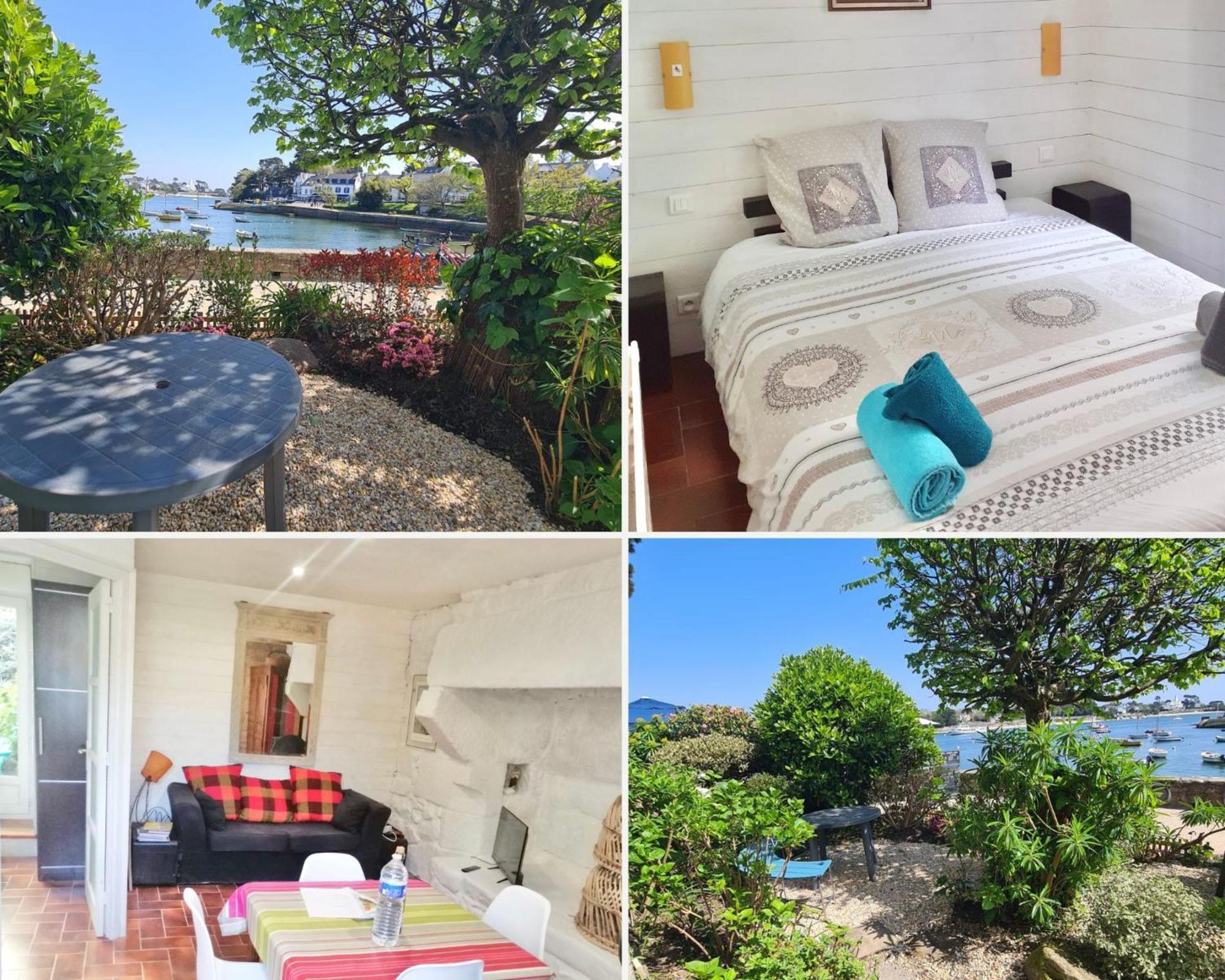 Le Ste Marine - Ptit Coin De Paradis Vue Sur Le Port - Wifi - Entree Autonome Combrit Exterior photo